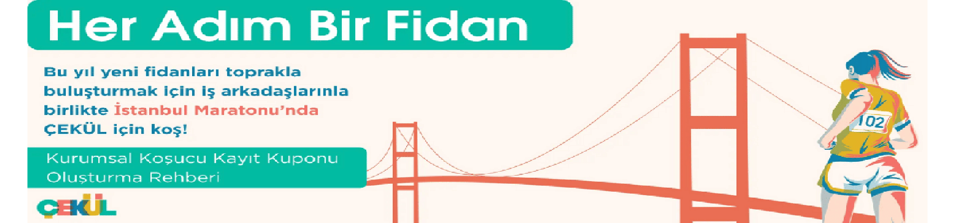 Takımınız hazır mı? İstanbul Maratonu'nda adımlarınızı fidana dönüştürün!