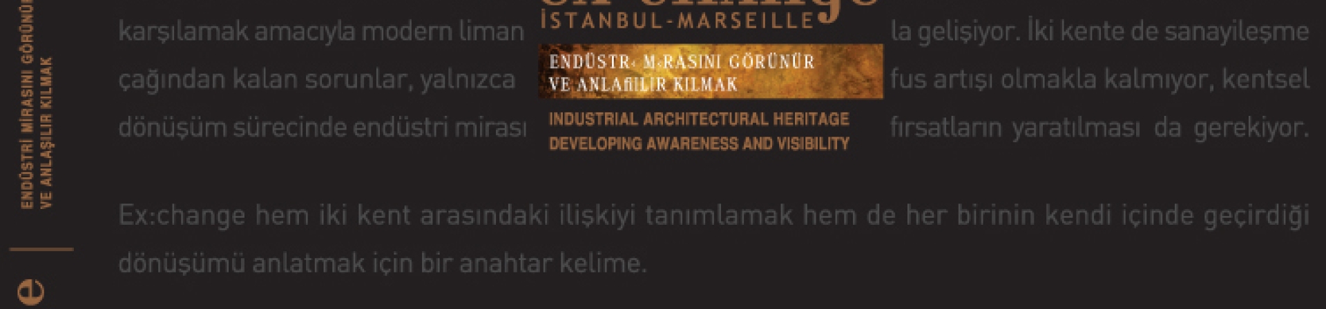 “Ex.change: İstanbul-Marsilya” kitabı