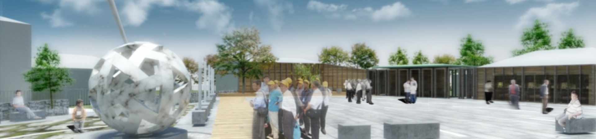 Kabakdağı köyüne meydan düzenlemesi