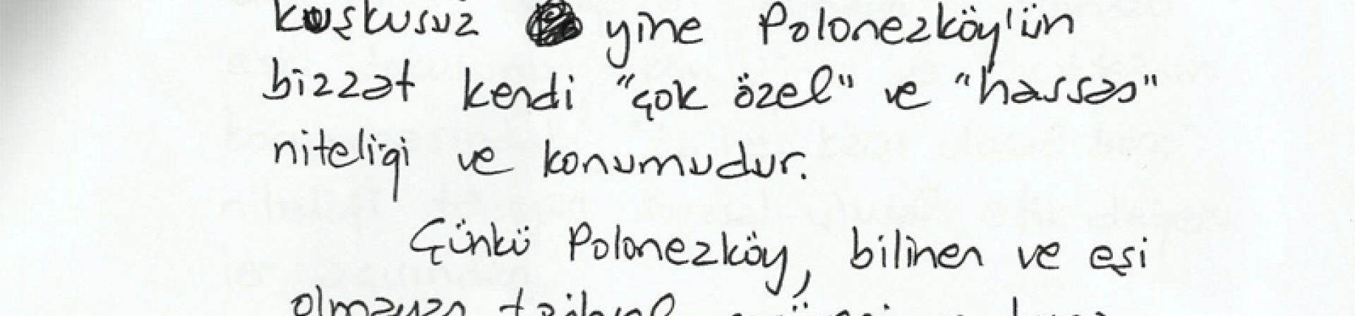 Oktay Ekinci: Polonezköy tabiatın parçasıdır