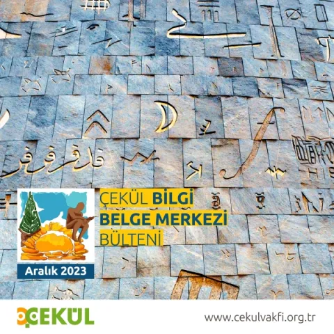 ÇEKÜL Bilgi Belge Merkezi Aralık Bülteni 